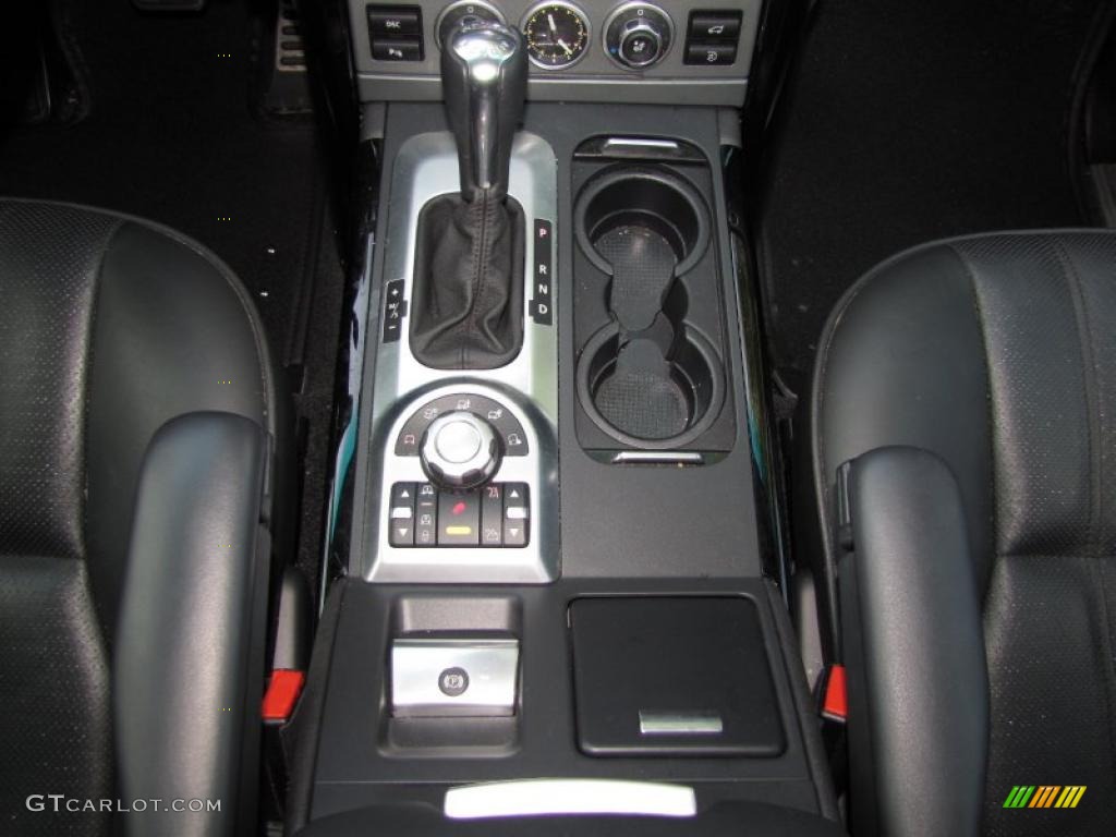 2008 Range Rover V8 Supercharged - Java Black Pearlescent / Jet Black photo #17