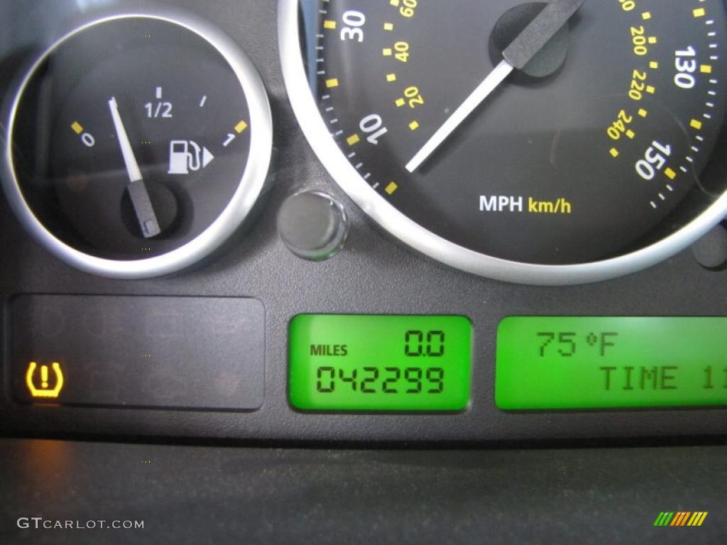 2008 Range Rover V8 Supercharged - Java Black Pearlescent / Jet Black photo #24
