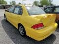 2002 Lightning Yellow Mitsubishi Lancer OZ Rally  photo #2