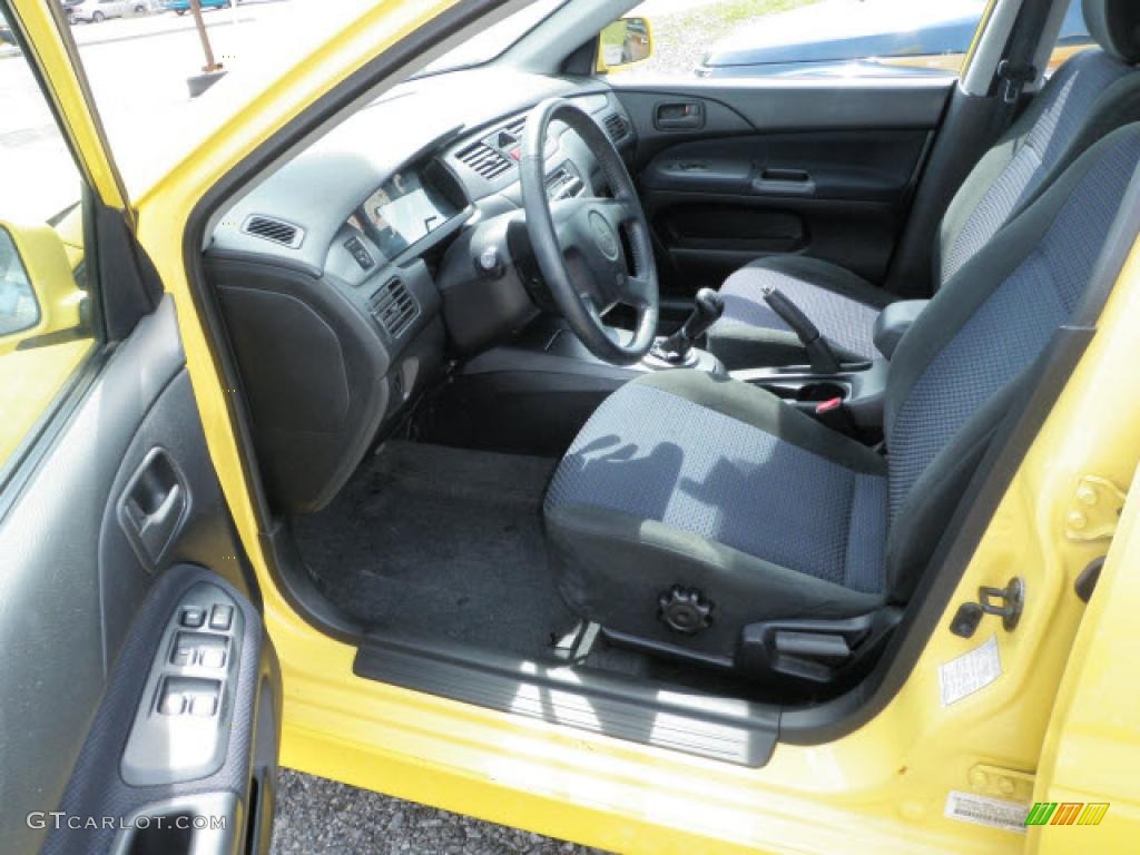 2002 Lancer OZ Rally - Lightning Yellow / Black photo #3