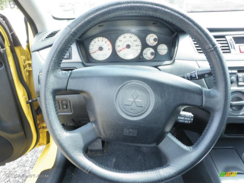 2002 Lancer OZ Rally - Lightning Yellow / Black photo #4