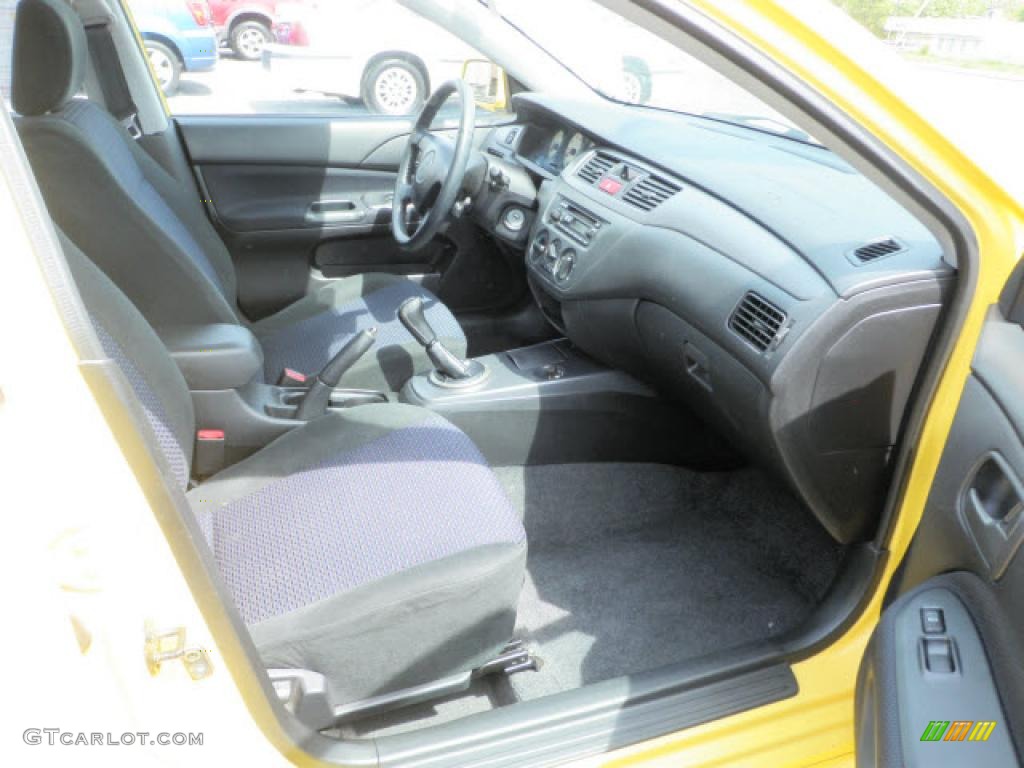 2002 Lancer OZ Rally - Lightning Yellow / Black photo #8