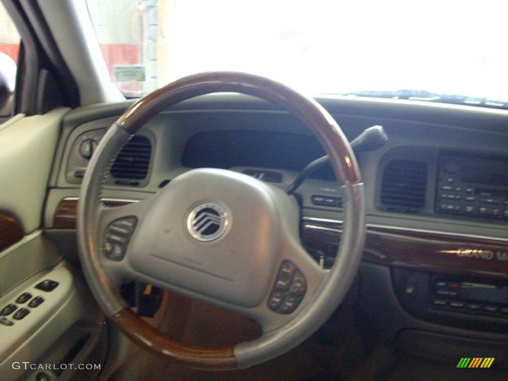 2004 Grand Marquis LS - Silver Birch Metallic / Light Flint photo #10