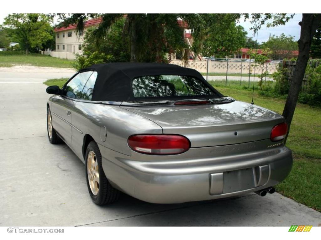 1999 Sebring JXi Convertible - Bright Platinum Metallic / Agate photo #7