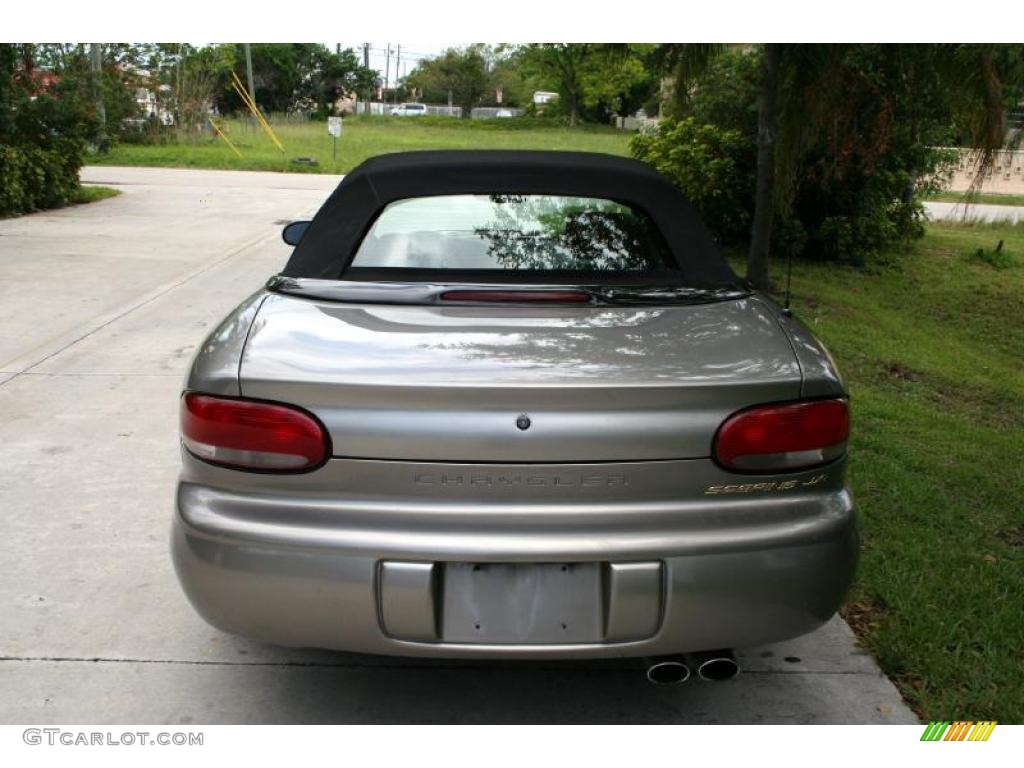 1999 Sebring JXi Convertible - Bright Platinum Metallic / Agate photo #8