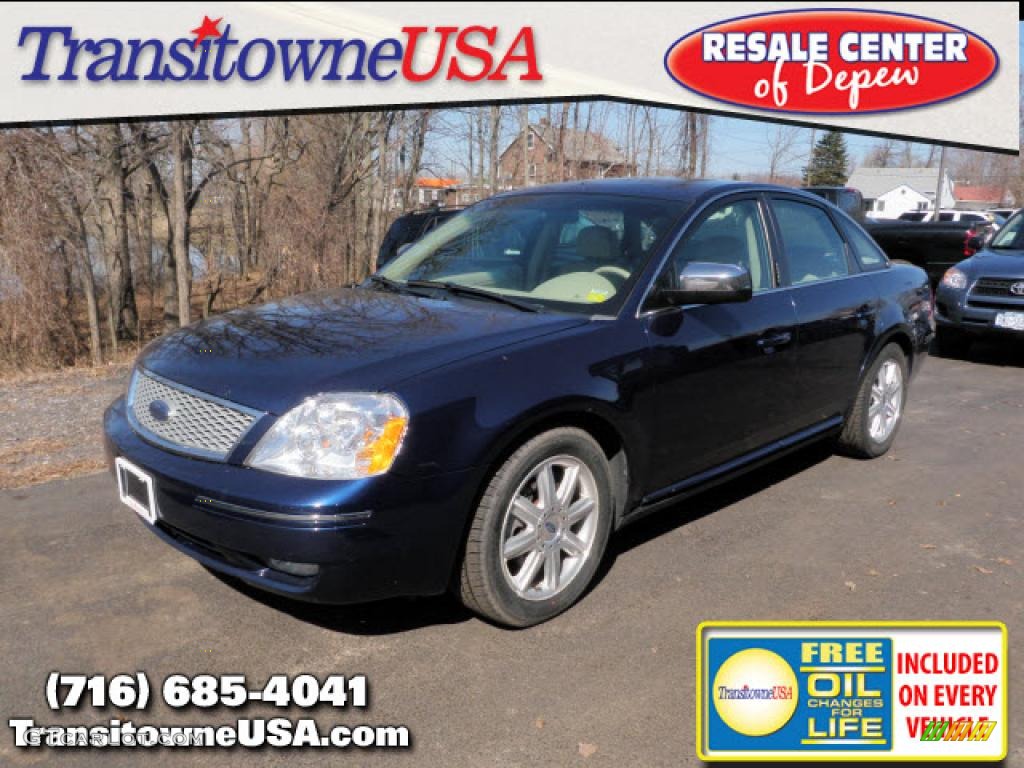 Dark Blue Pearl Metallic Ford Five Hundred