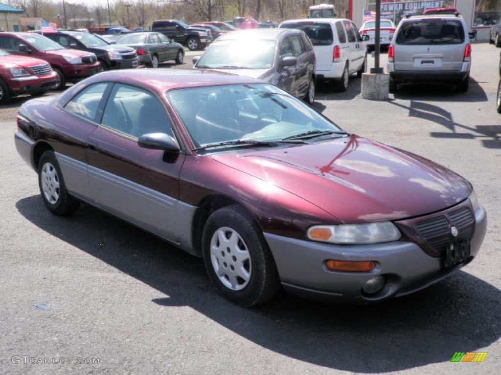 1996 Sebring LX Coupe - Wild Berry Pearl / Gray photo #4