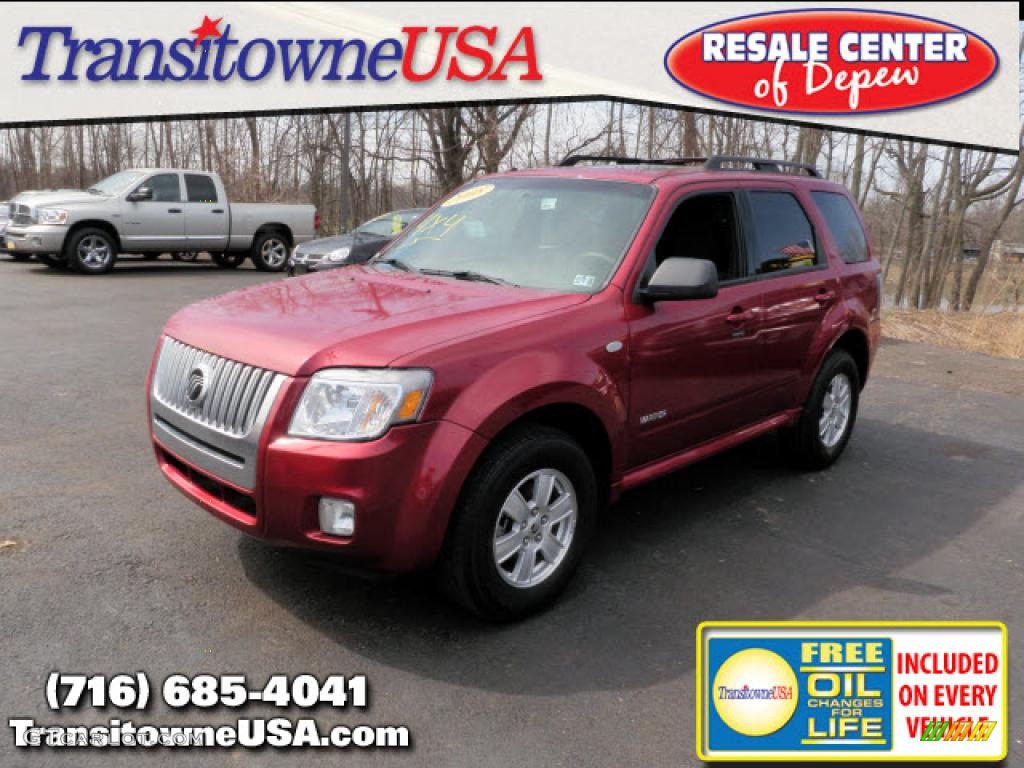 Vivid Red Metallic Mercury Mariner