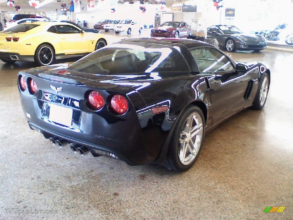 2007 Corvette Z06 - Black / Ebony photo #3