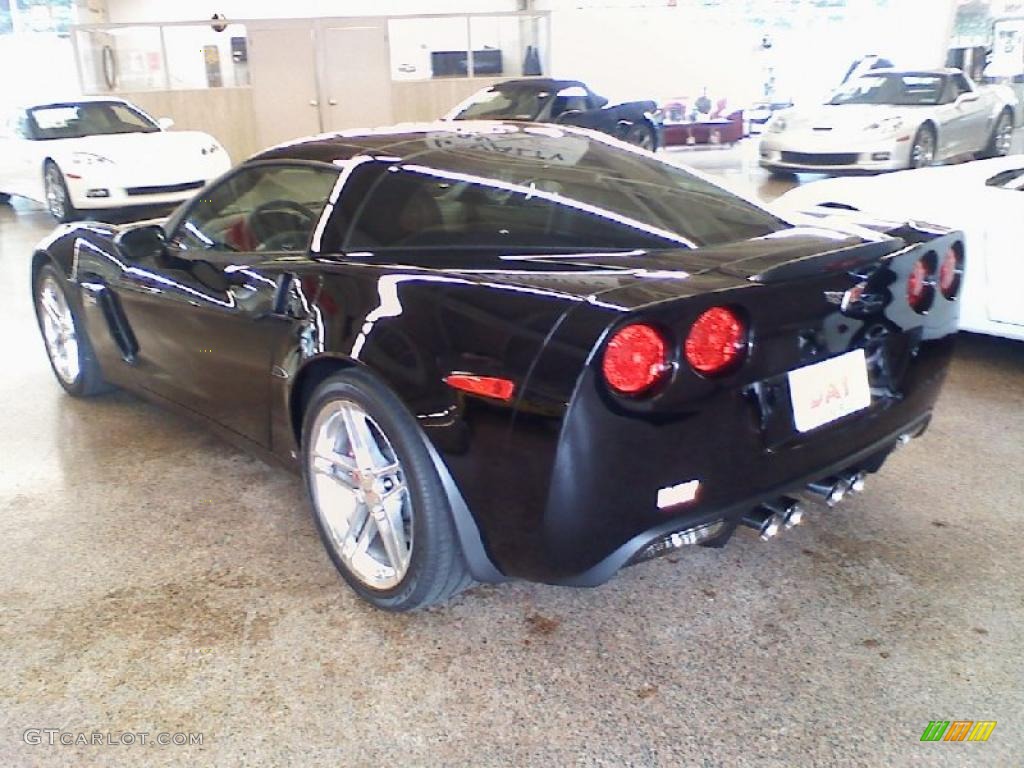 2007 Corvette Z06 - Black / Ebony photo #4