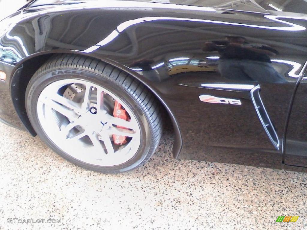 2007 Corvette Z06 - Black / Ebony photo #5