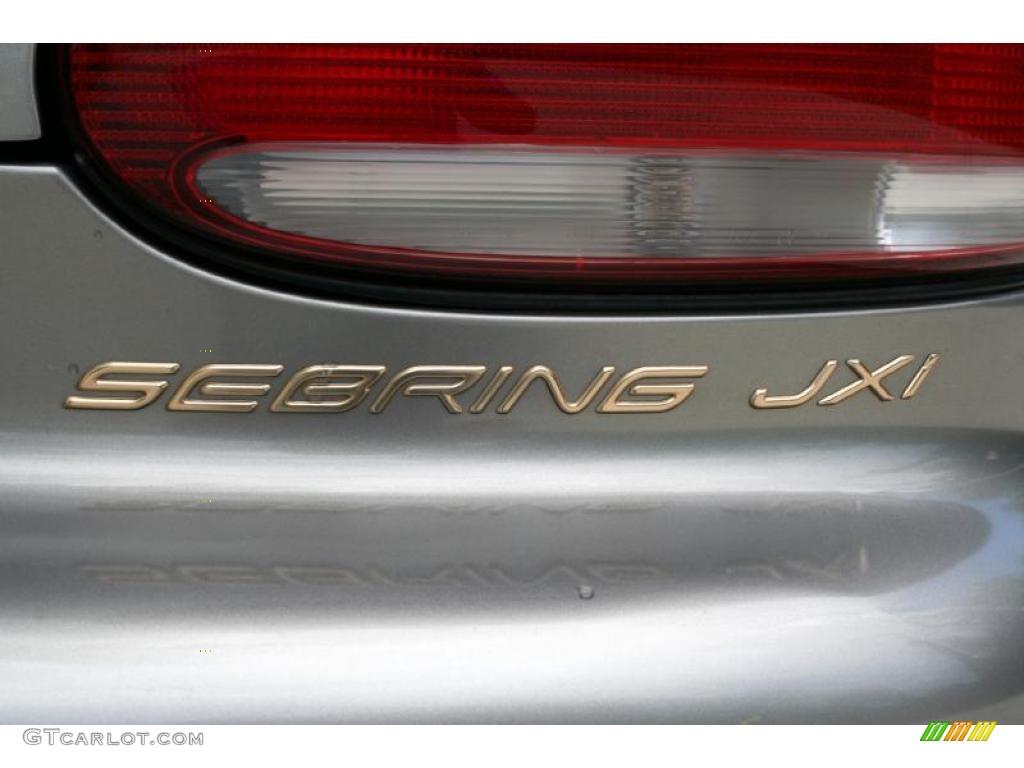 1999 Sebring JXi Convertible - Bright Platinum Metallic / Agate photo #100
