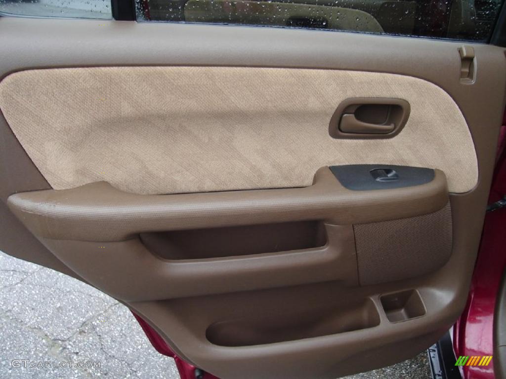 2003 CR-V EX 4WD - Chianti Red Pearl / Saddle photo #22