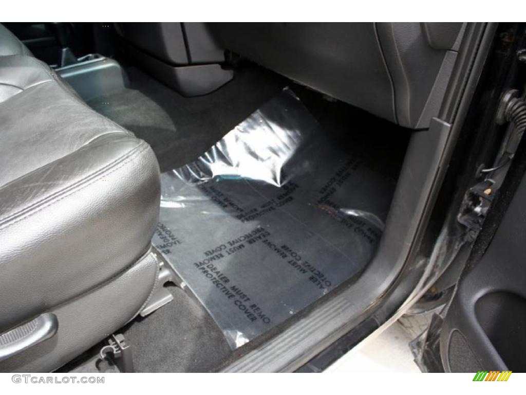 2005 Ram 3500 Laramie Quad Cab 4x4 Dually - Black / Dark Slate Gray photo #40