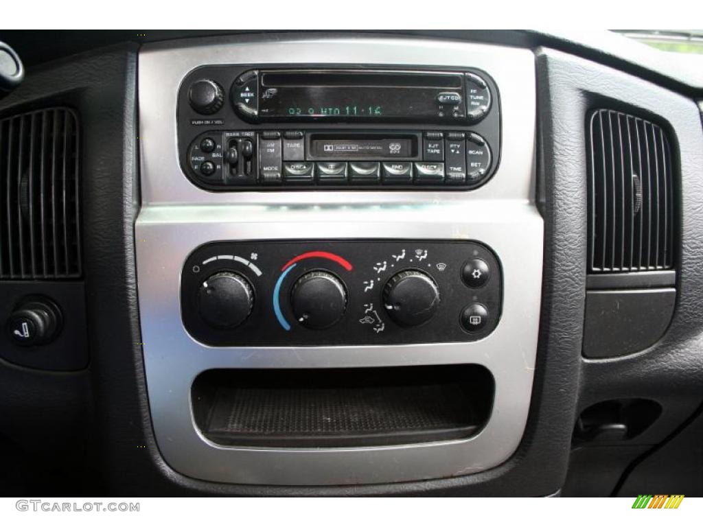 2005 Ram 3500 Laramie Quad Cab 4x4 Dually - Black / Dark Slate Gray photo #88