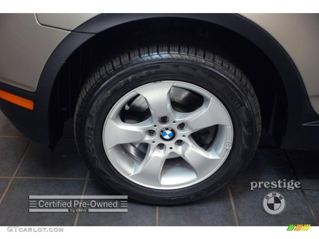 2007 X3 3.0si - Platinum Bronze Metallic / Sand Beige photo #7