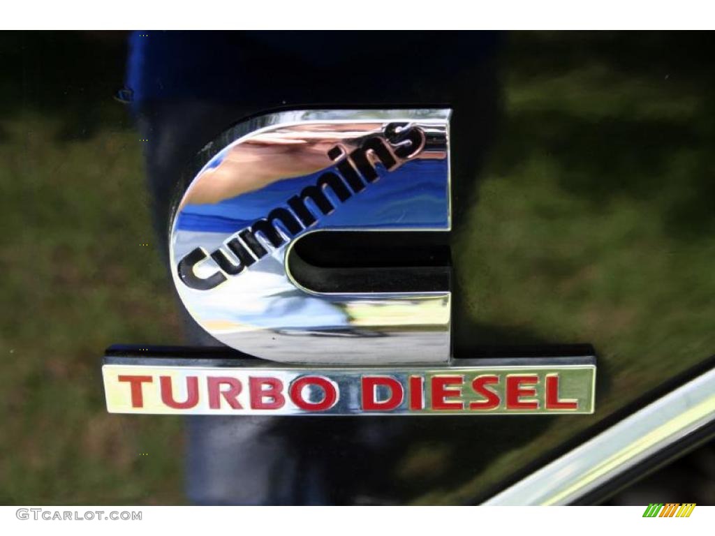 2005 Ram 3500 Laramie Quad Cab 4x4 Dually - Black / Dark Slate Gray photo #118
