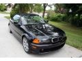 2001 Jet Black BMW 3 Series 325i Convertible  photo #15