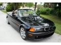 2001 Jet Black BMW 3 Series 325i Convertible  photo #25