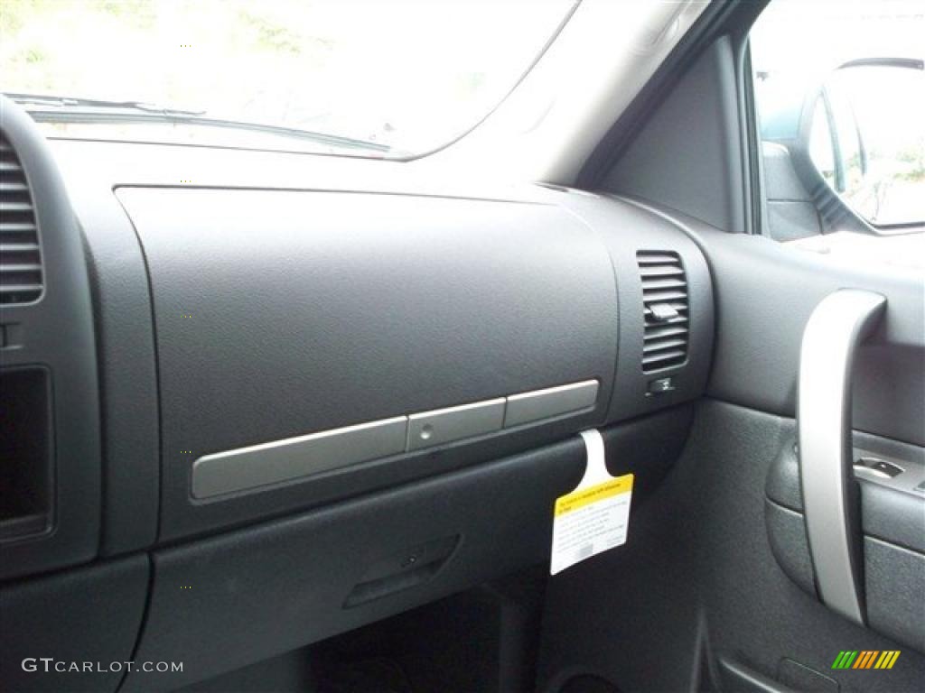 2010 Silverado 1500 LT Crew Cab 4x4 - Blue Granite Metallic / Ebony photo #22