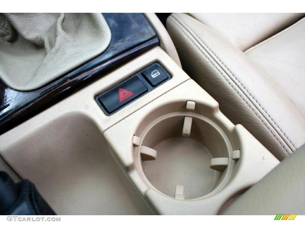 2001 3 Series 325i Convertible - Jet Black / Sand photo #85