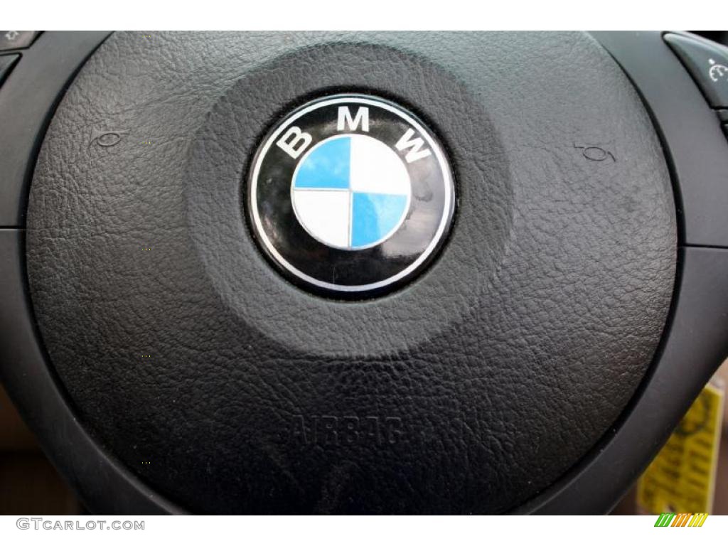 2001 3 Series 325i Convertible - Jet Black / Sand photo #93