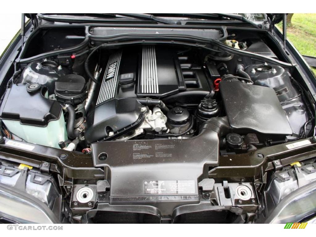 2001 3 Series 325i Convertible - Jet Black / Sand photo #105