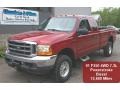 Toreador Red Metallic 2001 Ford F350 Super Duty XLT SuperCab 4x4