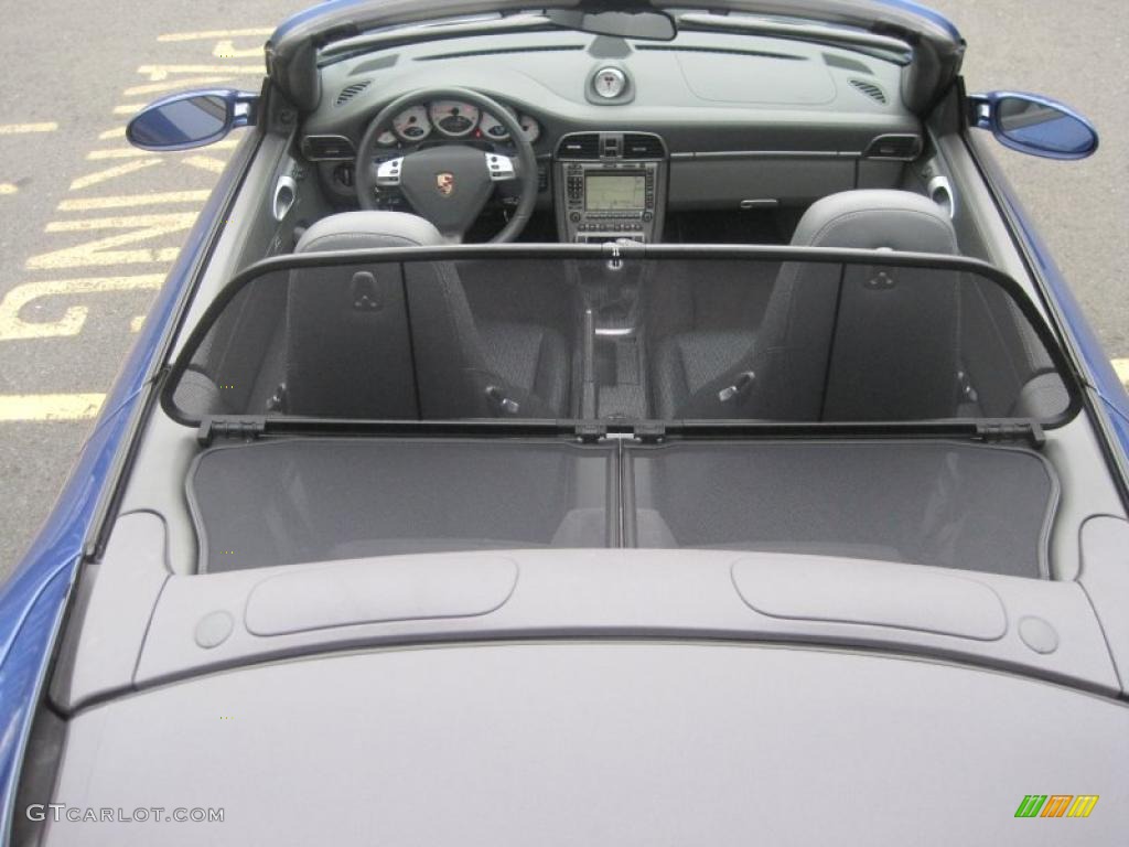 2007 911 Carrera 4S Cabriolet - Cobalt Blue Metallic / Stone Grey photo #19