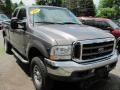 2002 Dark Shadow Grey Metallic Ford F250 Super Duty XLT SuperCab 4x4  photo #16