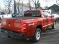 2007 Inferno Red Crystal Pearl Dodge Dakota ST Quad Cab 4x4  photo #3