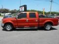 2001 Bright Amber Metallic Ford F350 Super Duty Lariat Crew Cab  photo #11