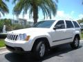 2008 Stone White Jeep Grand Cherokee Laredo  photo #2