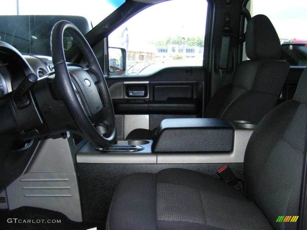 2006 F150 XLT SuperCrew 4x4 - Black / Medium/Dark Flint photo #13
