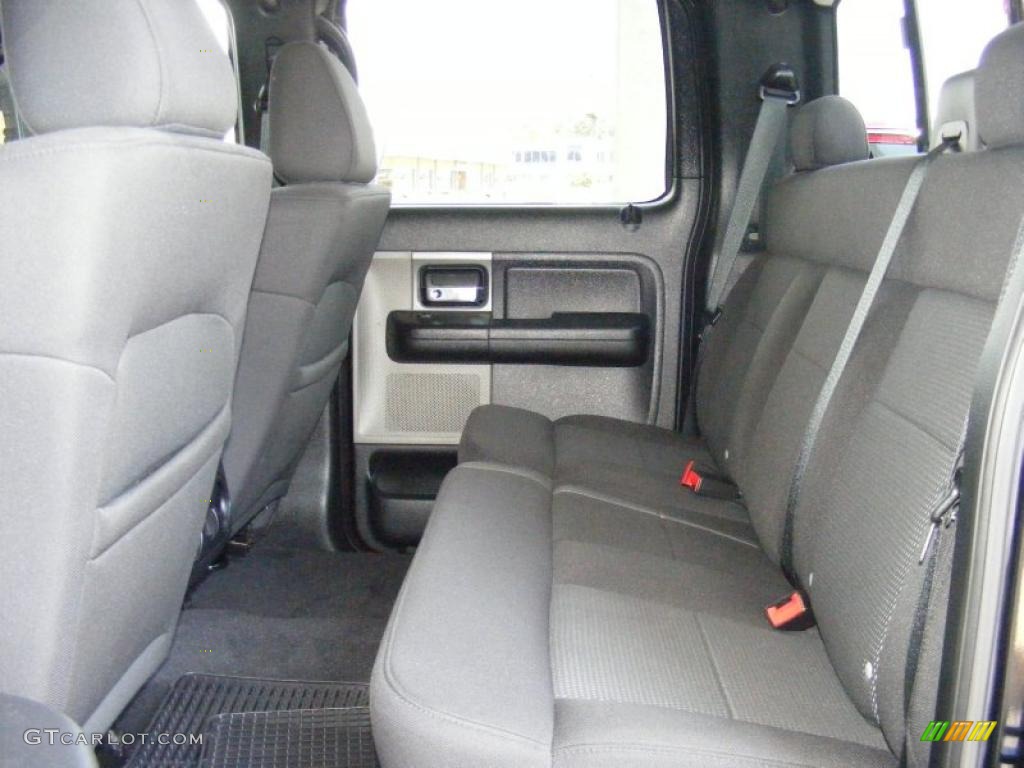 2006 F150 XLT SuperCrew 4x4 - Black / Medium/Dark Flint photo #16