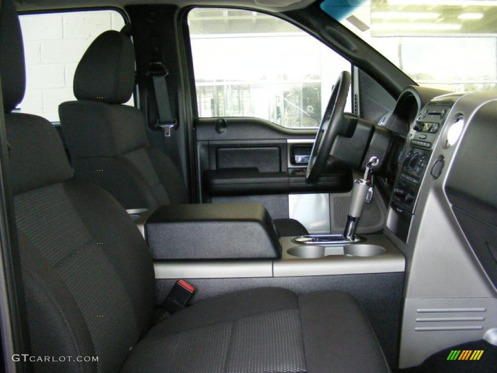 2006 F150 XLT SuperCrew 4x4 - Black / Medium/Dark Flint photo #20