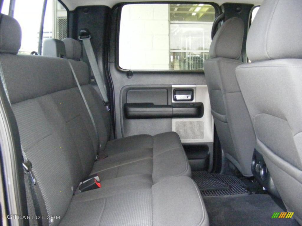 2006 F150 XLT SuperCrew 4x4 - Black / Medium/Dark Flint photo #23