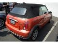 2006 Hot Orange Metallic Mini Cooper Convertible  photo #3