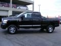 2008 Brilliant Black Crystal Pearl Dodge Ram 2500 Laramie Quad Cab 4x4  photo #8