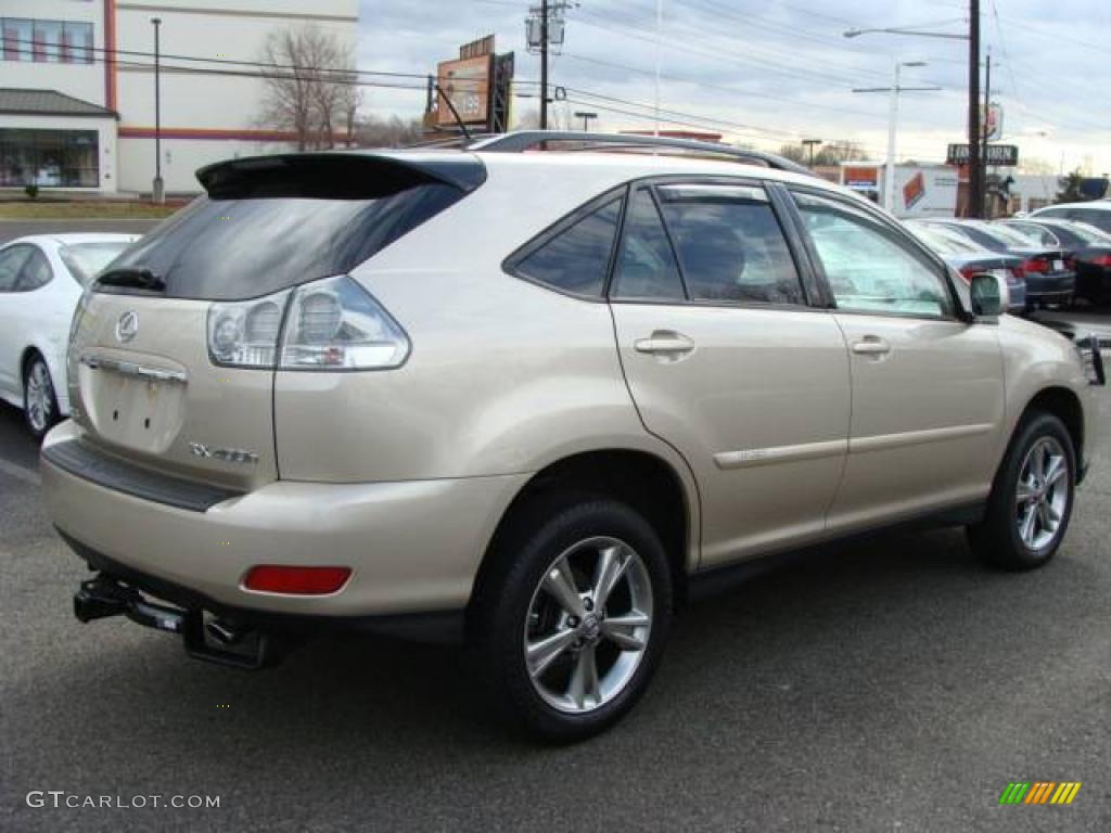 2007 RX 400h AWD Hybrid - Savannah Beige Metallic / Ivory photo #6