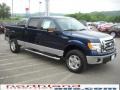 2010 Dark Blue Pearl Metallic Ford F150 XLT SuperCrew 4x4  photo #4