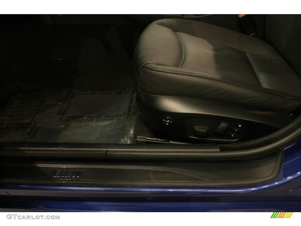 2007 3 Series 335xi Sedan - Montego Blue Metallic / Black Dakota Leather photo #10