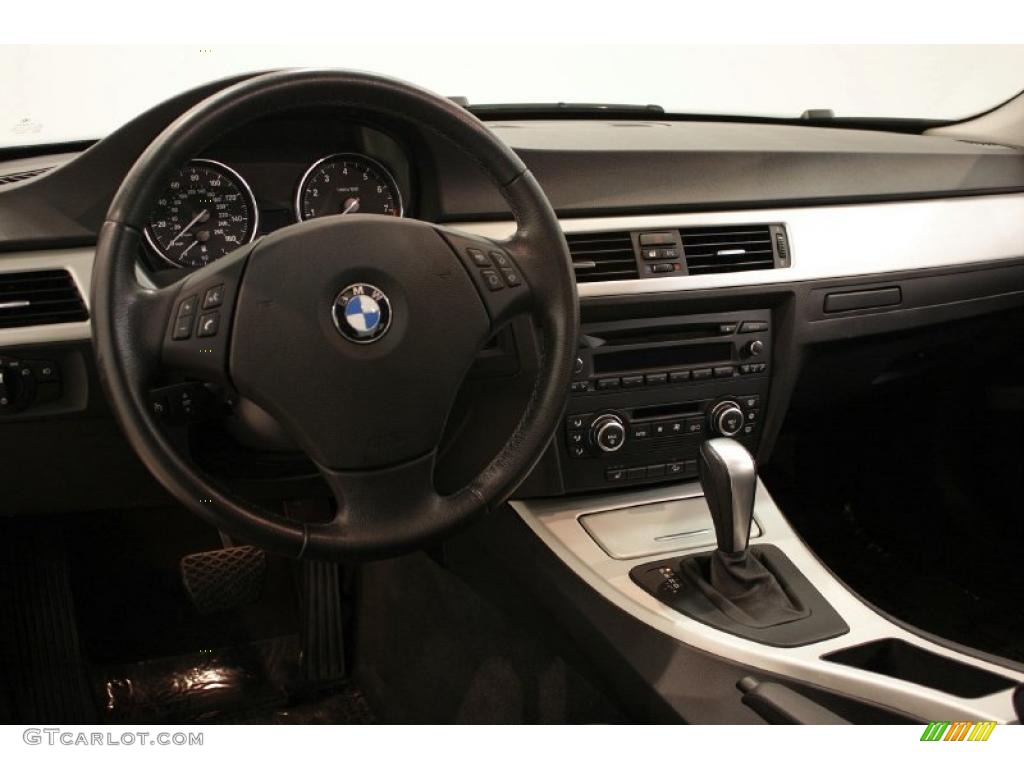 2007 3 Series 335xi Sedan - Montego Blue Metallic / Black Dakota Leather photo #13