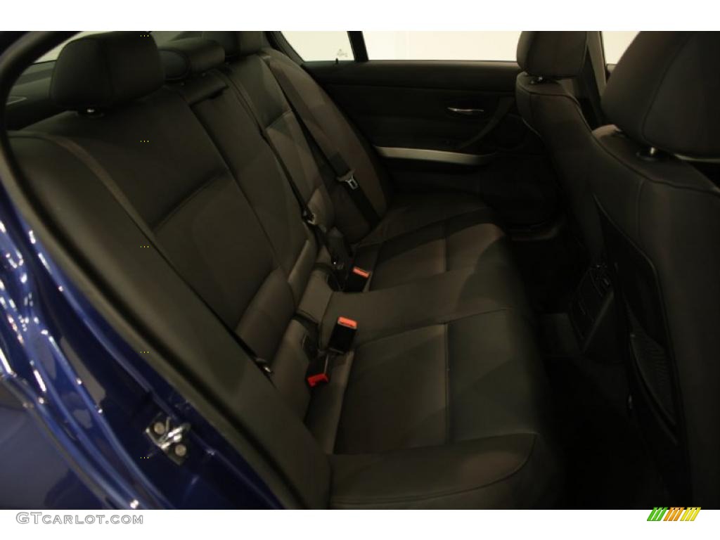 2007 3 Series 335xi Sedan - Montego Blue Metallic / Black Dakota Leather photo #20
