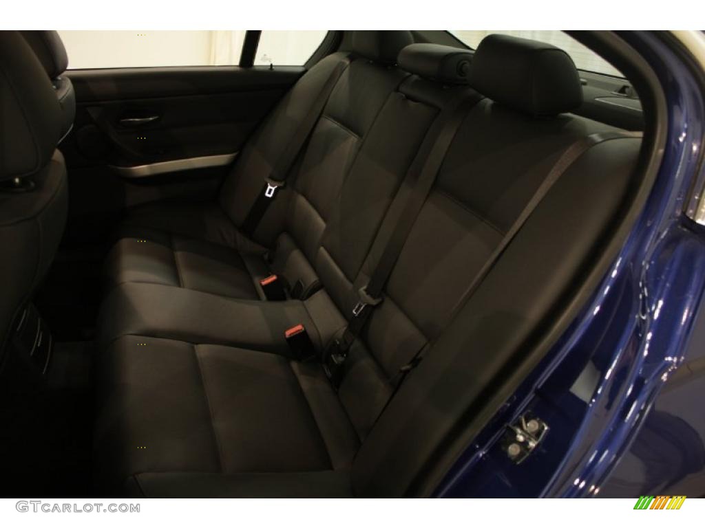 2007 3 Series 335xi Sedan - Montego Blue Metallic / Black Dakota Leather photo #21