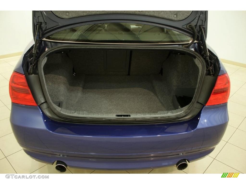 2007 3 Series 335xi Sedan - Montego Blue Metallic / Black Dakota Leather photo #23