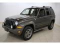 2005 Dark Khaki Pearl Jeep Liberty Renegade 4x4  photo #3