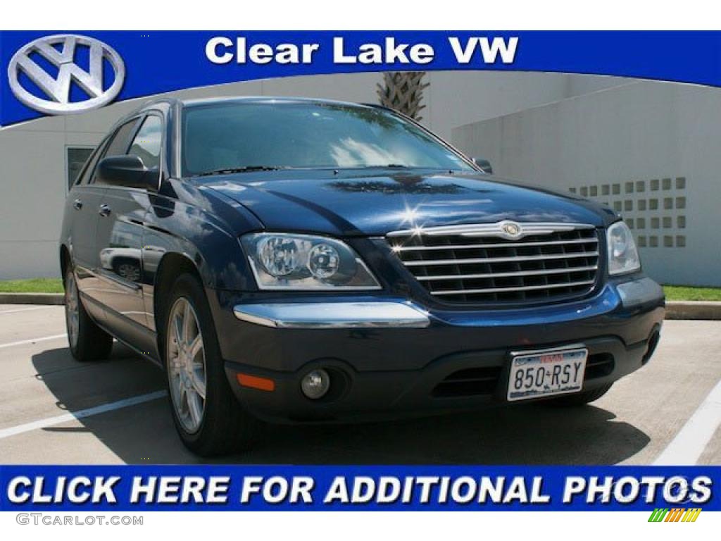 2005 Pacifica Touring AWD - Midnight Blue Pearl / Light Taupe photo #1