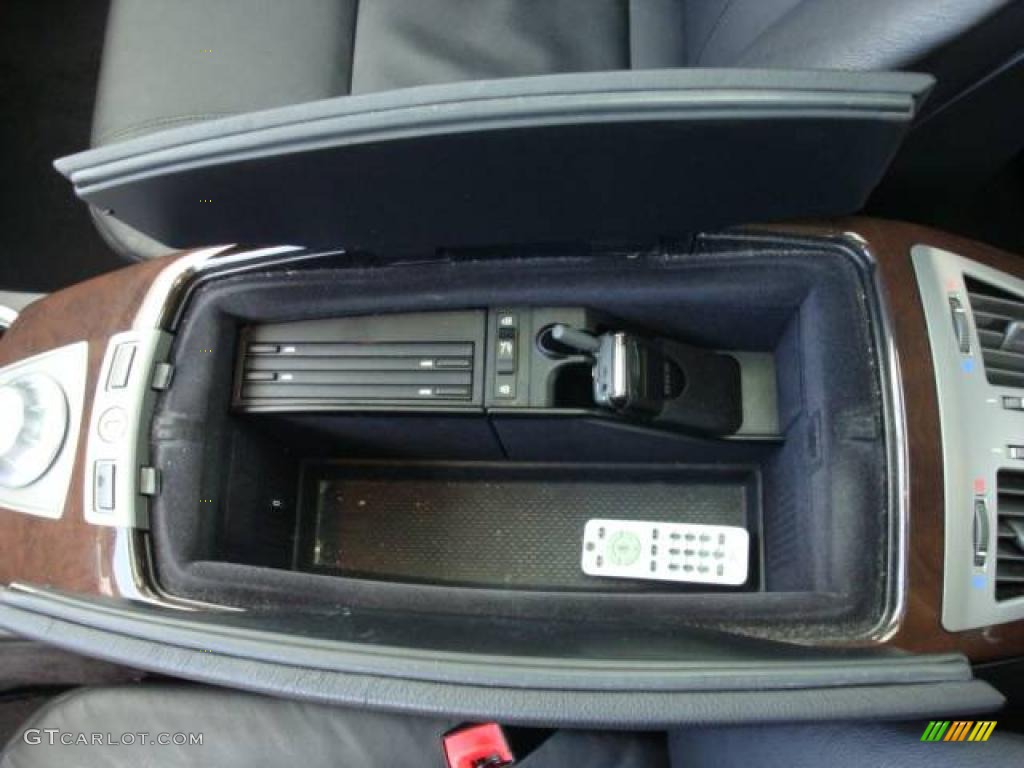 2003 7 Series 745i Sedan - Black Sapphire Metallic / Black/Black photo #18