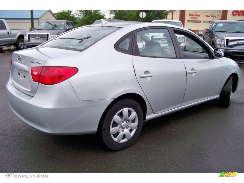 2009 Elantra GLS Sedan - Quicksilver / Gray photo #5